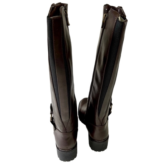 Aquatherm Betty Dark Brown Knee High Boot Women’s Size 6 - Picture 7 of 10